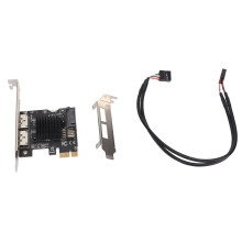 PCI Express SATA-Karte 2 Ports 6,0 Gbps ESATA Erweiterung mit Hot Swap für Desktop
