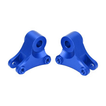1/16 Aluminiumlegierung Hinterachsträger für 4WD RC Autos, Blau