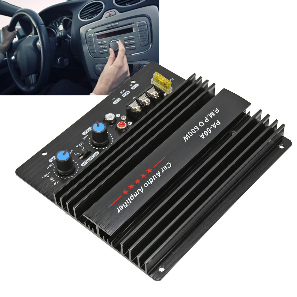 12V 600W Car Subwoofer Amplifier Board With High Power Bass Boost 9311354622239