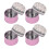 4 Sets Rustproof Pumpkin-Shaped Pin Cushions with Storage Box, 8x7.7cm 14