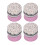 4 Sets Rustproof Pumpkin-Shaped Pin Cushions with Storage Box, 8x7.7cm 2