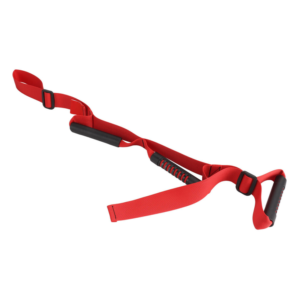 Long Canvas Leg Lifter Strap for Elderly Mobility, Adjustable