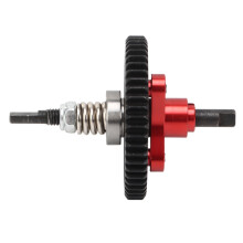 54T Aluminum Steel Slipper Clutch for 1/10 RC Cars Red