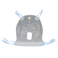 Patient Lift Sling 4 Positions, 230KG Capacity, Mesh Breathable & Hole Design