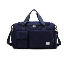 Gym Bag With Shoe Compartment And Wet Pocket 35L Waterproof Duffle Unisex Sports Travel Swimming Football Basketball