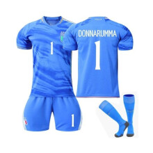 SurvĂŞtement domicile Italie 2023/24 Donnarumma #1 sport survĂŞtement 24 (140-145CM){EE}
