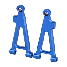 2Pcs Aluminum Front Lower Swing Arm for MJX 1/16 16208/16207/16210 Blue