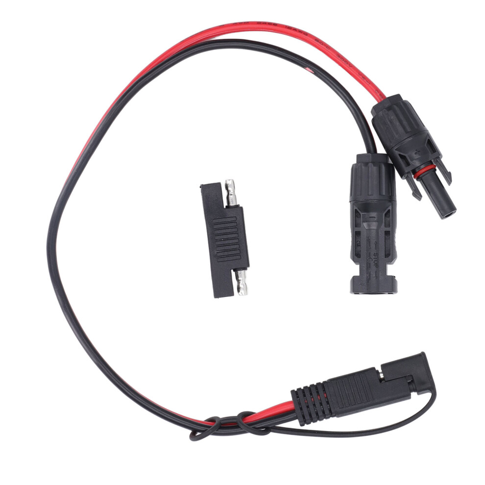 Waterproof 12Awg Solar Panel To Sae Connector Cable - Dustproof Cap 8171354629727