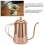 650ml dickwandiger 304SS-Schwanenhalskessel - Farbe 4