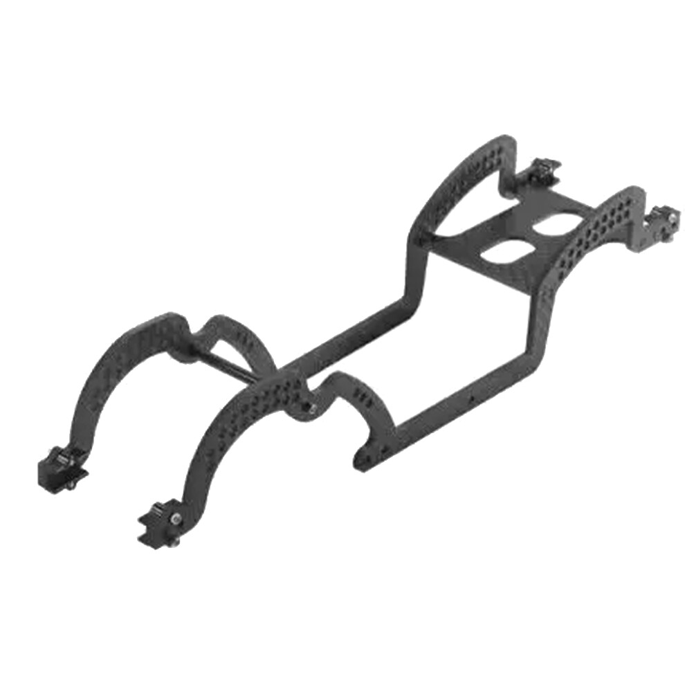 2pieces 1/18 Car Frame RC Upgrade Part Carbon Fiber Strong Chassis-image-OPC-PMFH27C-NEW