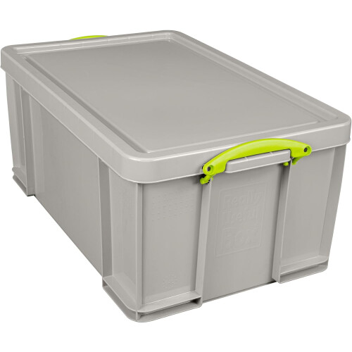Really Useful Really Useful 64L Grey Stacking Storage Box