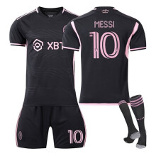 (Kinder 16 (90-100 cm)) Major League Sport Messi Nr. 10 Miami International Trainingsanzug Heim- und