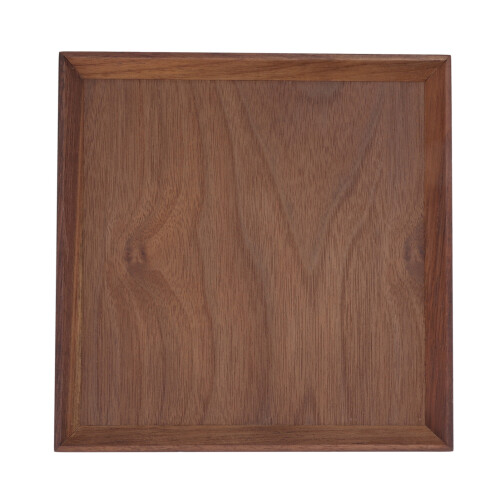 Black Walnut Serving Tray Medium Square 20x20x2.2cm 1