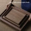 Black Walnut Serving Tray Medium Square 20x20x2.2cm 7