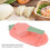 2 in 1 Pink Dumpling Maker, Easy Use, Time Saving, ABS Material 7
