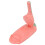 2 in 1 Pink Dumpling Maker, Easy Use, Time Saving, ABS Material 4