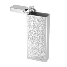 Vintage Cigarette Case, Metal Holder for 8 Cigars
