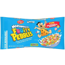 Fruity Pebbles Marshmallow Cereal Resealable Bag (850g)