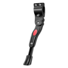 Adjustable Bike Kickstand Easy Install Compatible Cube AMS Hybrid One44 SLT 2025 Aluminum Alloy Anti-Slip Foot Pad Black