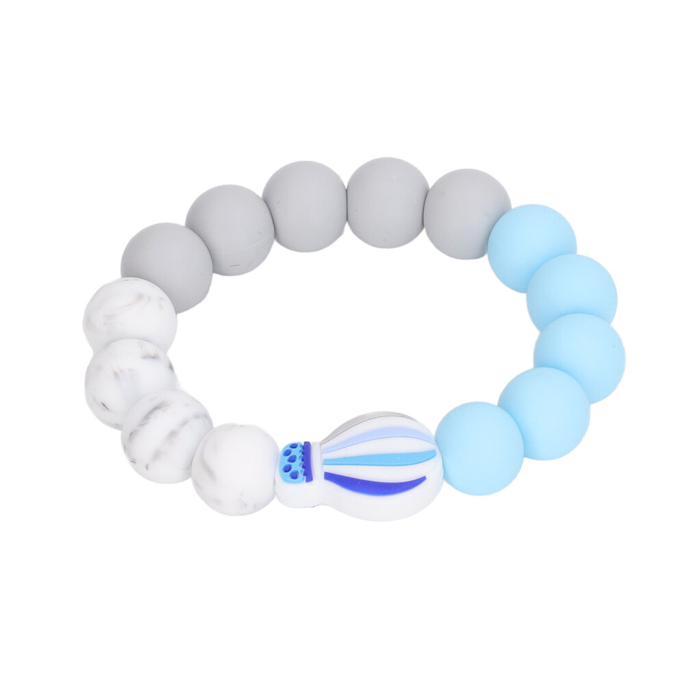 Round Silicone Teether Bracelet - Baby's Soothing Teething Toy