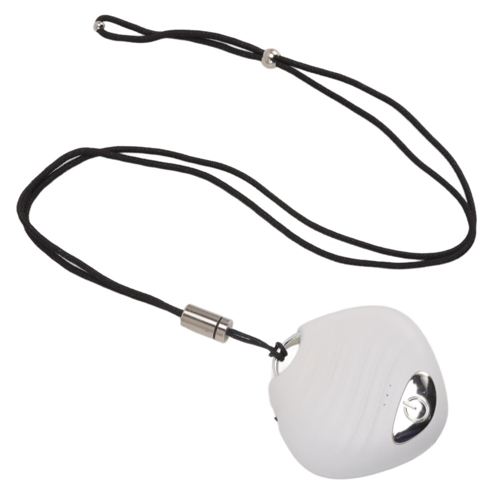 Negative Ion Air Purifier Necklace With 3-Layer Protection White 4291354634492