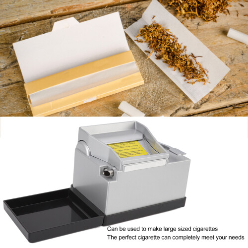 Silver Automatic Cigarette Injector Machine 244x100x85mm 2