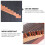 10Stück Guzheng Hilfsinstrumente Papier Code Hellbraun 3
