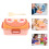 Kinder Bento Box Kunststoff Mit Fächern Für Und Mittagessen 6