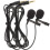 Lapel Microphone Standard For Pc 2set 5.9x0.6x0.6in 4
