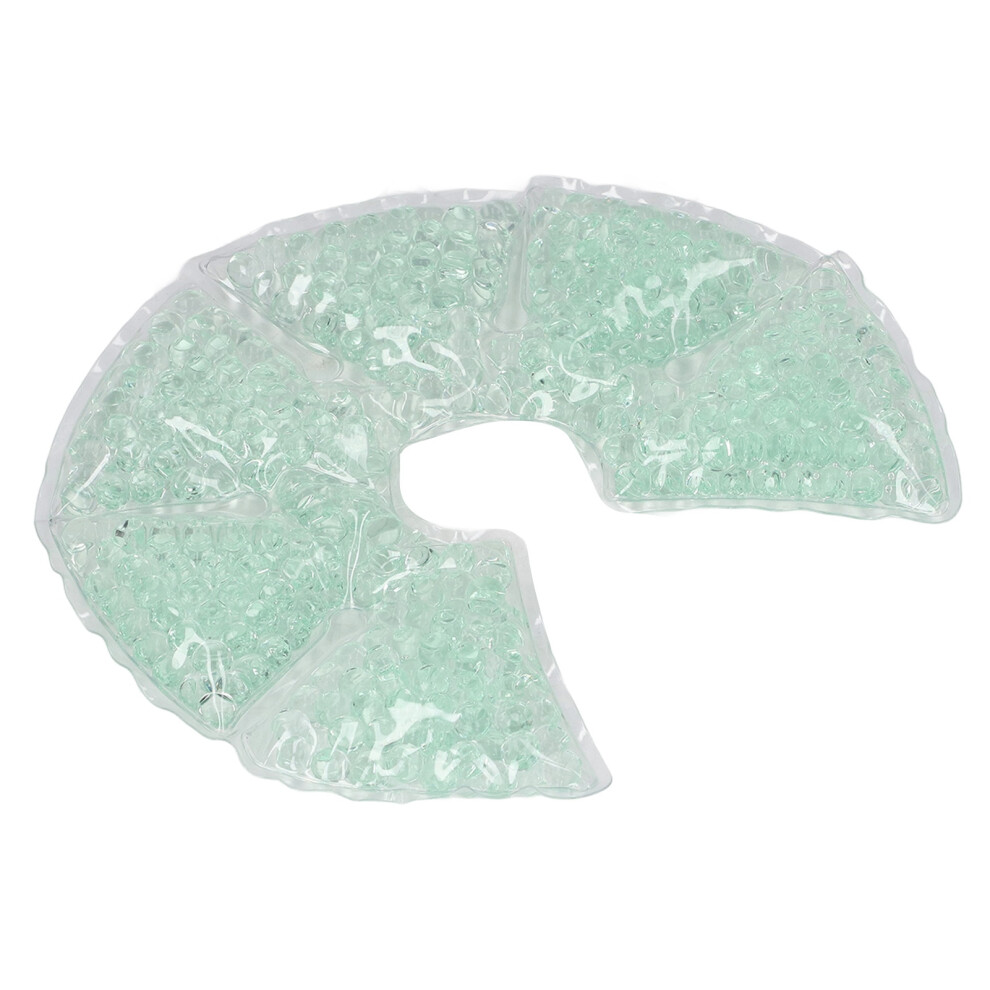 Green Breast Gel Pad Hot Cold Compress 17Cm Swelling Pain Relief