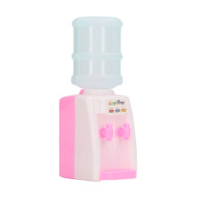 Mini Puppenhaus-Wasserdispenser – Rosa Kunststoff, 14,7 cm für Puppenhäuser & Kuchen-Dekoration