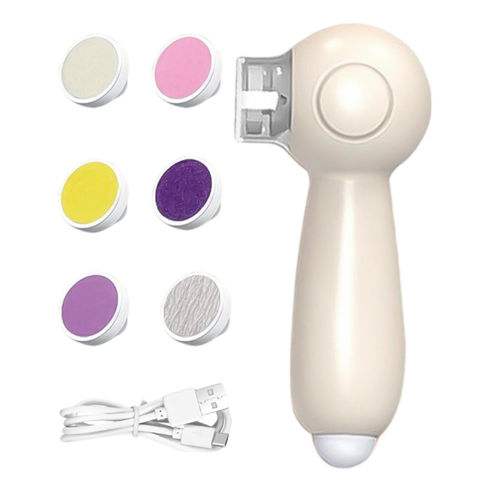 Babies Electric Nail Trimmer For Babies And Kids, Nail File And Clippers, Safe Nail Groomer Kit, Foe Babies