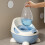 Kindertoilette, niedliche Form, glatte Kanten, 6