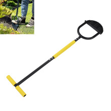 Manual Lawn Edger with Steel Blade & Wide Pedal for Clean Borders - 80cm