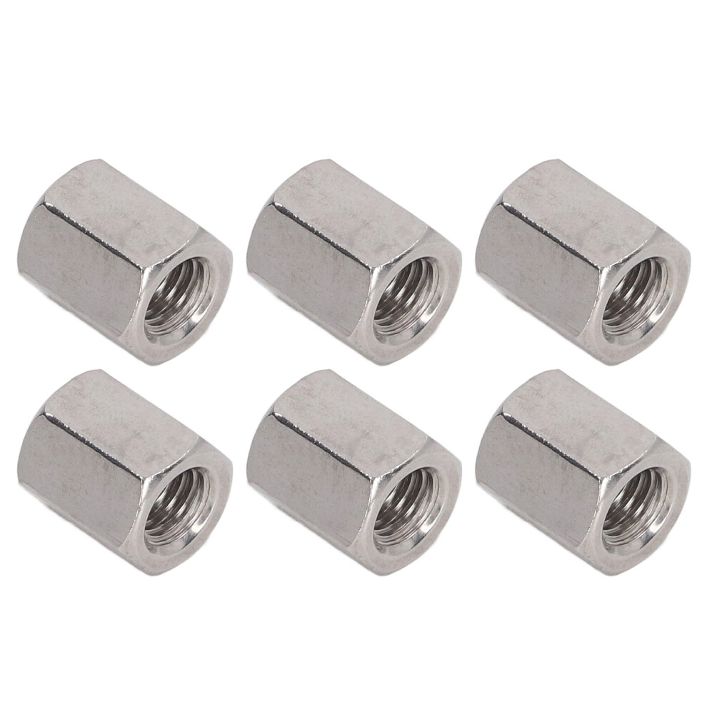 20 Pcs M8x1.25 15Mm Stainless Steel Hex Coupling Nuts For Bolts & Studs 4971354637647