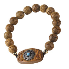 Beads Armband Holzperlen Rosenkranz Schmuck Hand Dekoratives Armband
