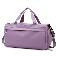 Travel Bag Fitness Waterproof Handbag For Women And Men Unisex Large Capacity Luggage Purple