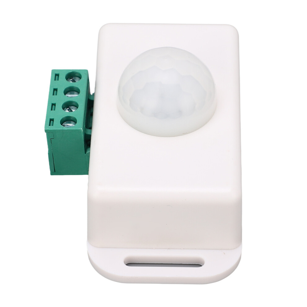 Energy-Saving White Pir Motion Sensor Switch 6A 12Â24V Adjust Delay 8421354637926