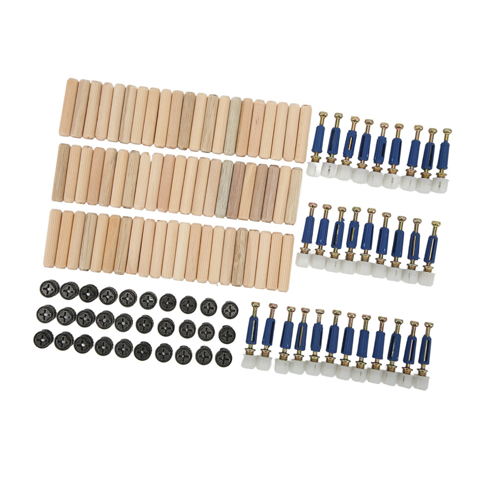 3 In 1 Eccentric Wheel Connecting Set For Furniture, 12Mm Thickness 5031354638002