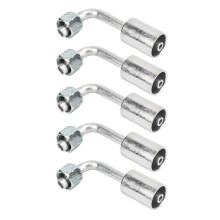 Aluminum 90 Beadlock AC Hose Adapter Set for Cars & Trucks - 10pcs