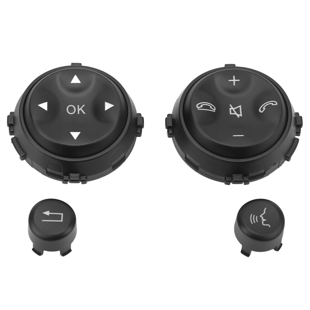 4Pcs Waterproof Steering Wheel Switch Button For 2006Â2009 Mercedes W221 6951354638576
