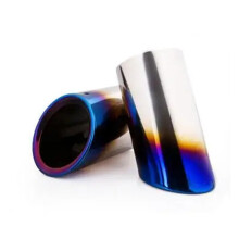 Tail Exhaust Pipe Compatible With Audi A1 A3 A4L A5 A6L Q3 Q5 2 Pcs Tail Pipe Exhaust Pipe Cover Muffler Tip