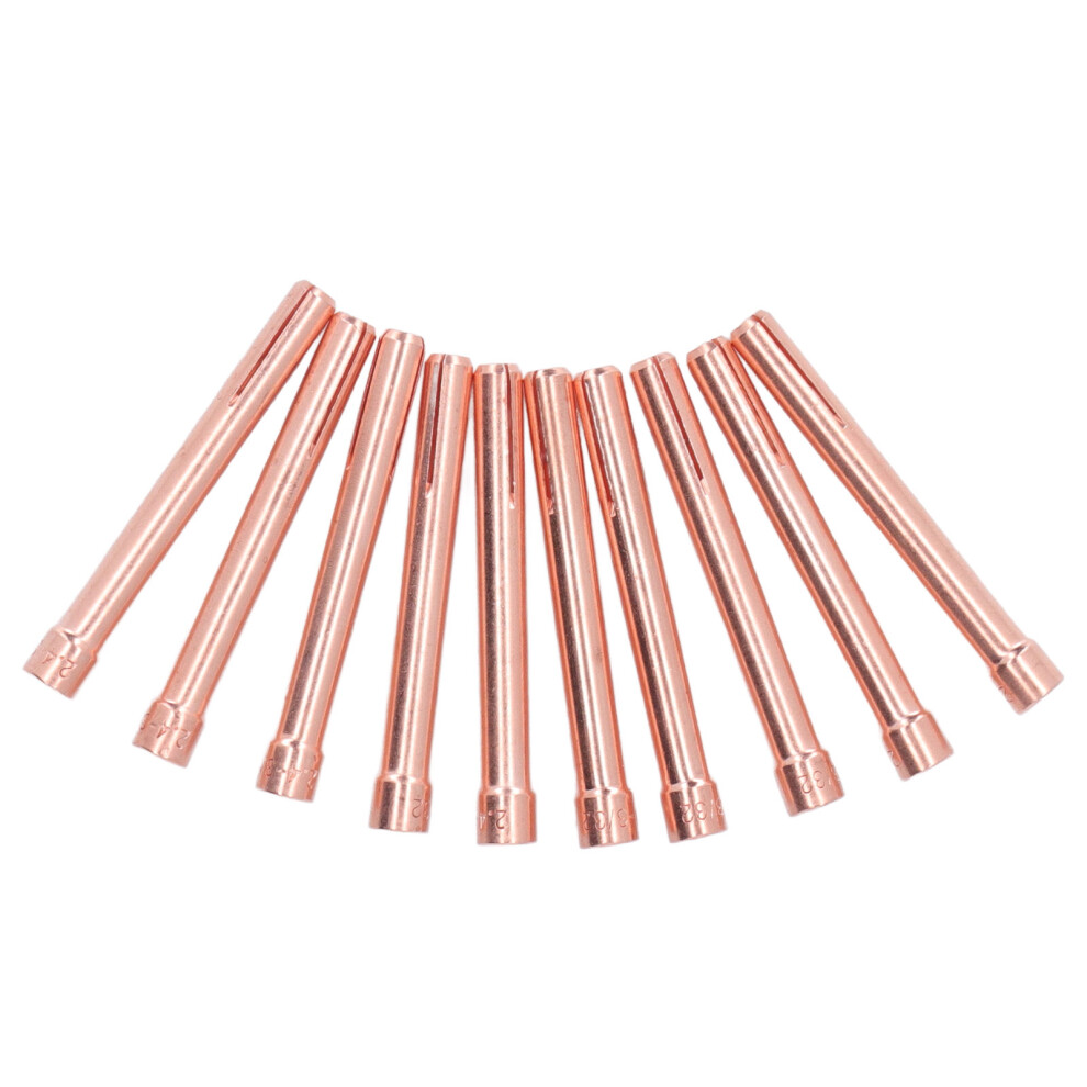 Durable Tig Collet Tips 3/32In 10N24 2.4Mm For Wp17 18 26 Series Welding Torch 4011354639002