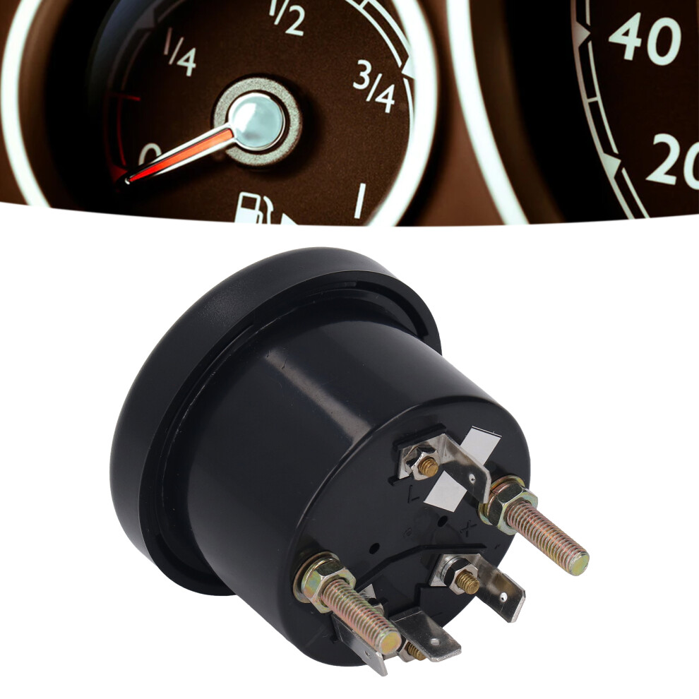 Marine Fuel Gauge Replacement 2In 52Mm Waterproof 12V Automotive & Boat 7891354639182