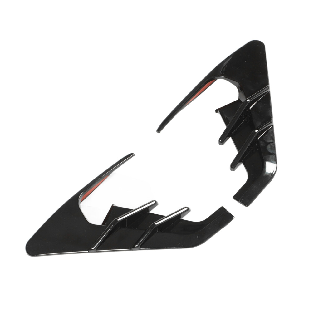 Tesla Model 3 Y Side Camera Indicator Cover In Glossy Replacement Black 7621354639529