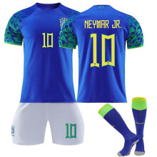 (Niños 26 (140-150cm))Neymar Jr # 10 Selección Nacional de Brasil Ropa deportiva Chándal Camiseta de