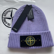 (Light Purple)Cappello Invernale Maglia Esterno Antivento Antifreddo Bussola Decorazione Cappello Caldo