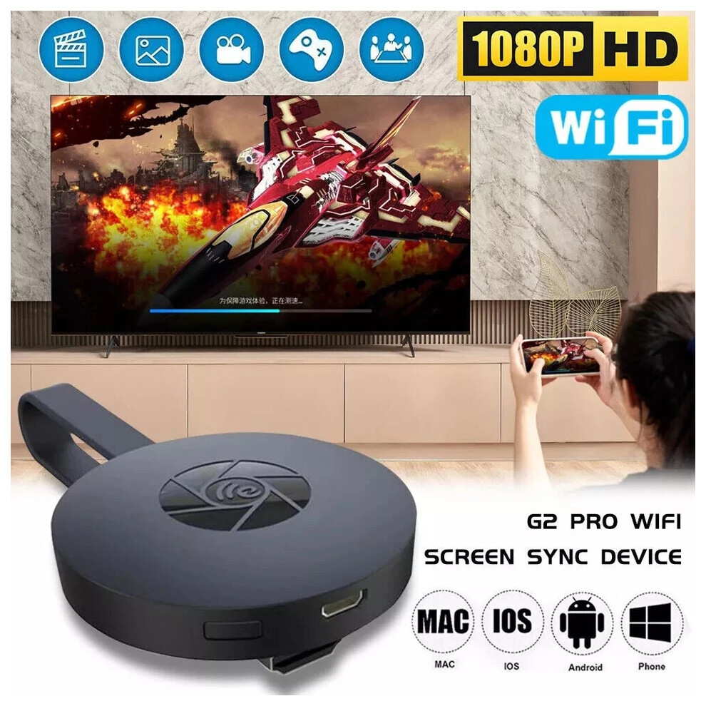 Tv Streaming Device Wireless Screen Projector 1080P Wireless Display Adapter 012345698781