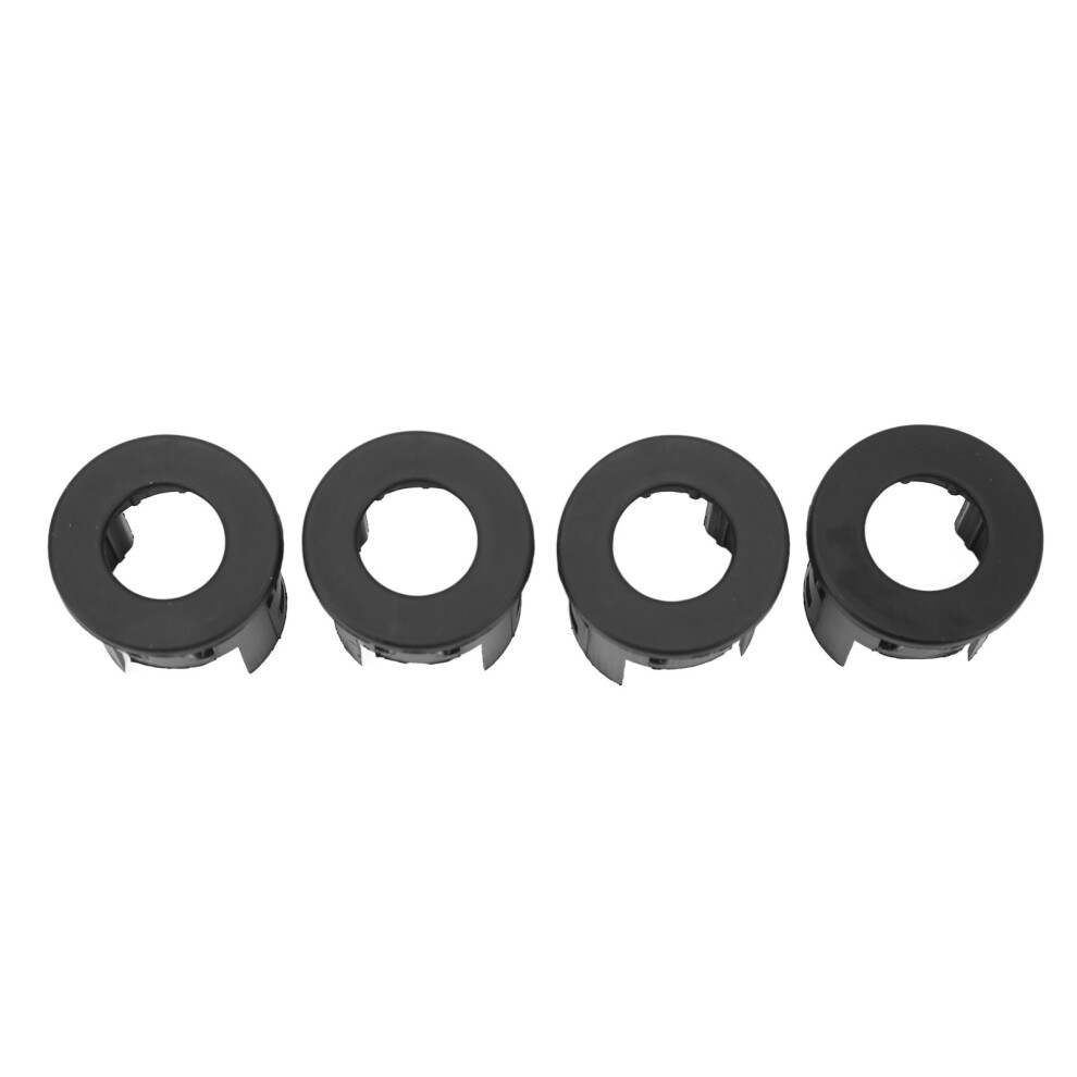 Parking Assist Sensor Bezels 4Pcs For Dodge Ram 1500 Front Rear Durable Plastic 4201354640676