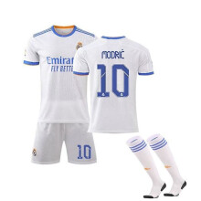 (28 (150-160cm))Real Madrid Home Bambini Uomo Sport Kits Tuta Sportiva Allenamento Maglia Tuta 21/22